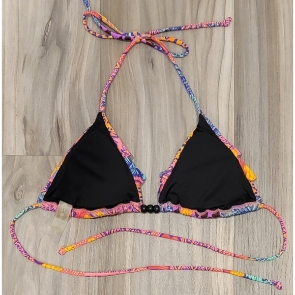 Victoria's Secret Triangle Ruffle Bikini Top - Picture 3 of 6